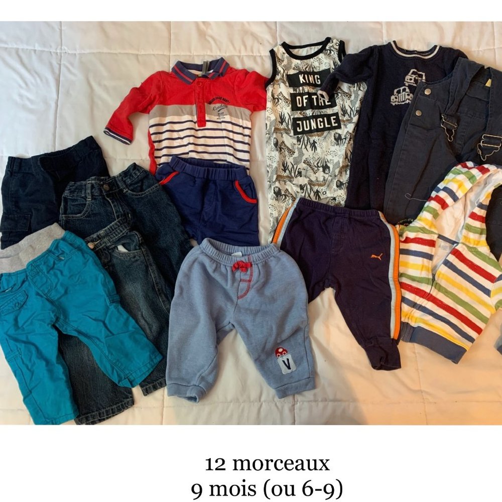 9 month- Baby boy bundle